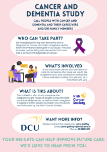 Notices 30.11.2025 - Cancer and Dementia Study